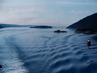 Waschbrettwellen  Morgenstimmung im Oslofjord : Norwegen, xDias-Norwegen