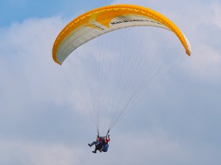 Paragliding  Gleitschirm-Tandem am Ettelsberg : Willingen, xWillingen