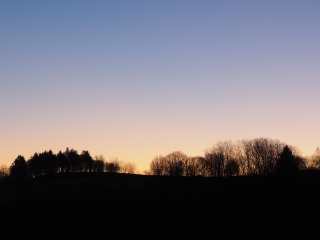Silhouette  kurz vor Sonnenaufgang : Oly-FNEU-exportiert, Oly-ForumNEU, xWillingen
